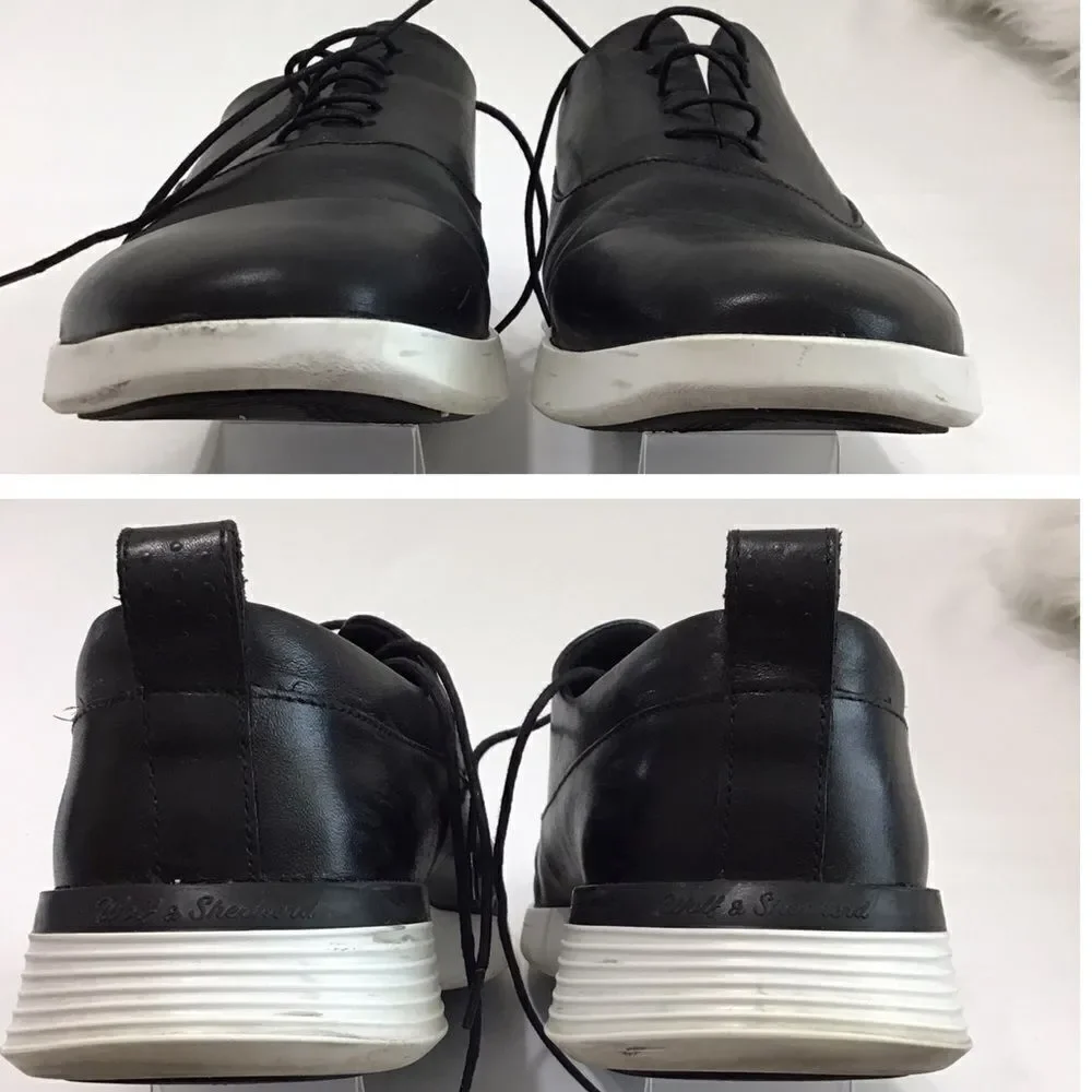 Wolf And Shepard Crossover Long Wing Leather Shoes Size 9.5